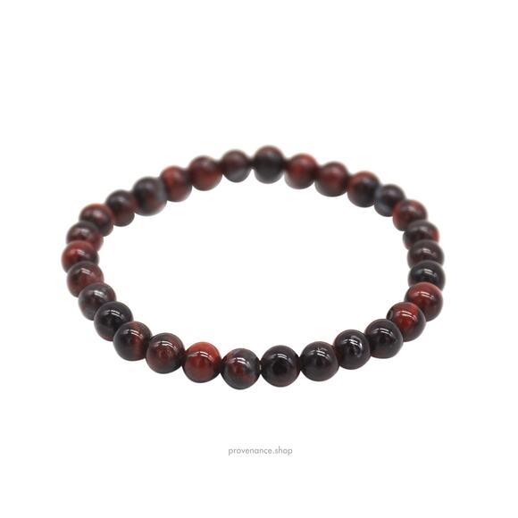 🔴 Bracelet - Red Tiger's Eye 6mm. - Picture 1 of 1